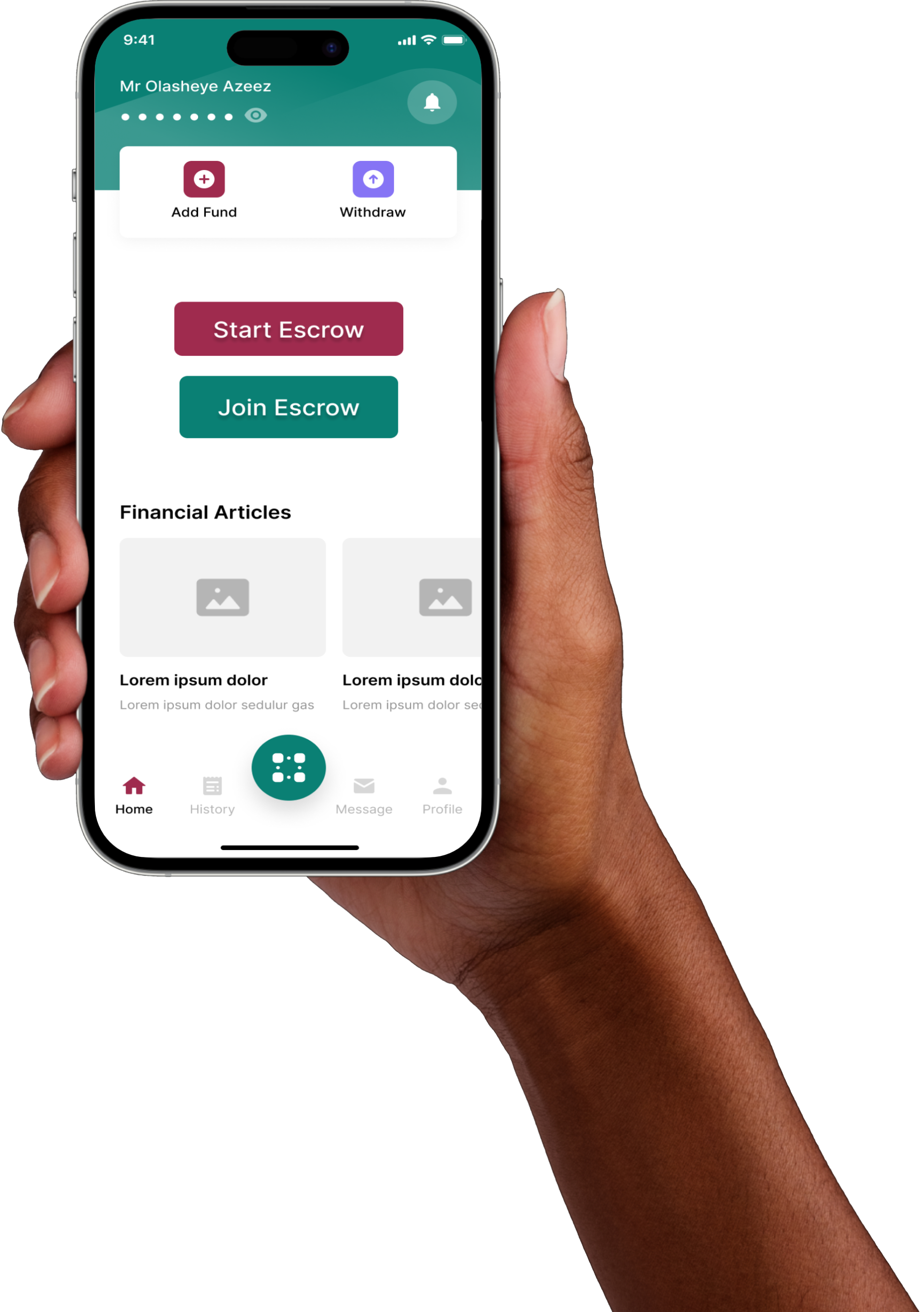 app in action
